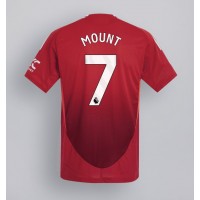 Maglia Calcio Manchester United Mason Mount #7 Prima Divisa 2024-25 Manica Corta